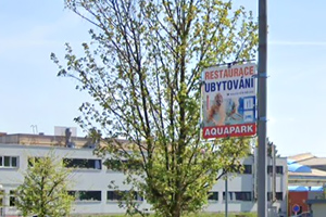 Reklama na sloupech veřejného osvětlení